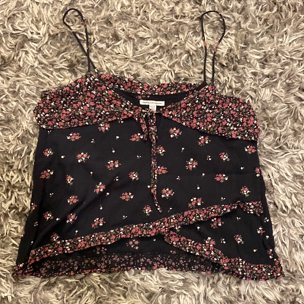 American eagle small strappy blouse